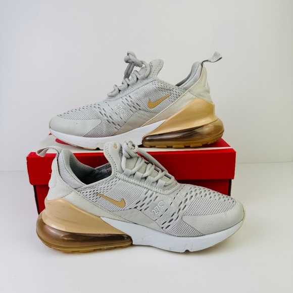 Nike Air Max 270 Light Bone Sesame Beige Sneakers DX8951-001 Women's Size 8 - Picture 8 of 9